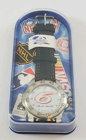 Nascar Watch Mark Martin #6  Sportivi Genuine Leather Needs New Battery Cover