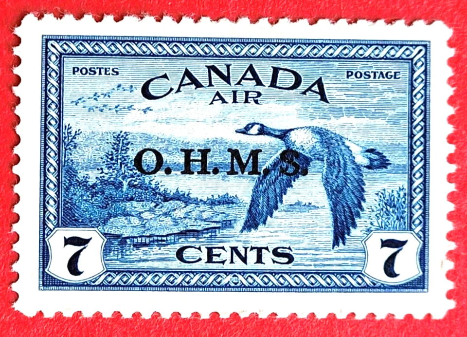Canada Stamp CO1 BOB Airmail O.H.M.S. MLH VF - Image 1 of 1
