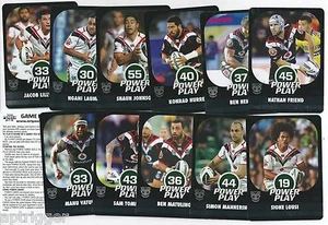 2015 NRL Power Play Silver Parallel WARRIORS Team Set - Picture 1 of 1