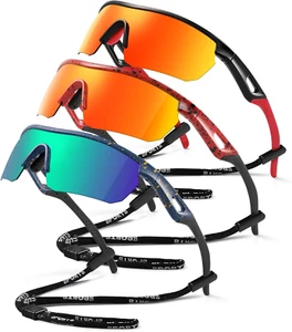 Kids Sunglasses Youth Baseball Sun Glasses Polarized Sports TR90 Lightweight UV4 - Picture 1 of 12