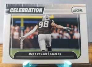 2024 Score Football - Maxx Crosby - Las Vegas Raiders - Celebration - #C-MCY - Bild 1 von 2