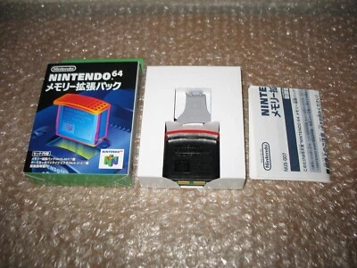 BOXED MEMORY EXPANSION PAK NUS-007 NINTENDO 64 - Immagine 1 di 4