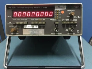 Contador de frecuencia universal Philips PM6676/511, 1,5 GHz - Imagen 1 de 4