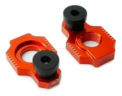 AS3 AXLE BLOCKS for KTM 690 SMC 690 R 2010-2023 - Image 1 of 4