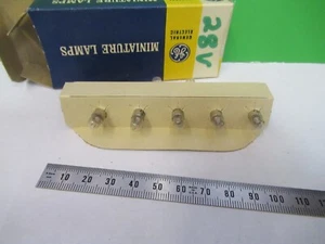 LOT 7 PCS GE GENERAL ELECTRIC 387 28V LAMP BULB AS PICTURED 8X-A-46 - Picture 1 of 4