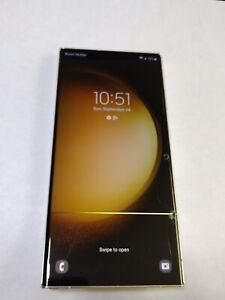 ⚠️READ⚠️ Samsung Galaxy S23 Ultra SM-S918U1 - 256GB - Cream (Unlocked, A22 #12