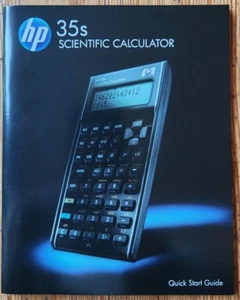 Hewlett Packard HP-35S Kurzanleitung (ohne Taschenrechner oder vollständiges Handbuch) - Bild 1 von 1