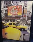 New York NYC Yellow Taxi Cab WALL ART Picture Print Times Square Theatre ☆RARE☆