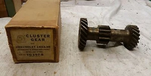 Cluster gears 1933-36 Chevrolet Standard and Sedan Delivery 473209 TG197-8 - Picture 1 of 6