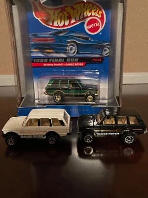Hot Wheels 1999 Final Run Green Range Rover Retiring Model Diecast 1 of 12 - Image 1 of 4