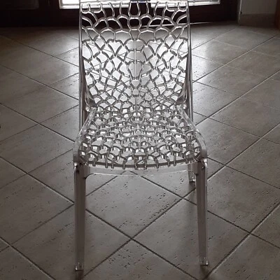 sedie design modello Gruvyer trasparenti - Immagine 1 di 2
