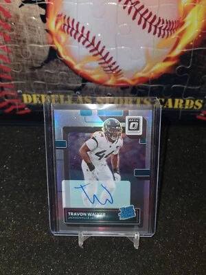 2022 Panini Donruss Optic Travon Walker Rated Rookie #225 Holo AUTO /125 - Image 1 of 2