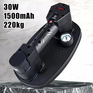 AKKU Saugheber Glasheber Elektrischer Saugnapf Vakuum Plattenheber max 220KG DE - Picture 1 of 19