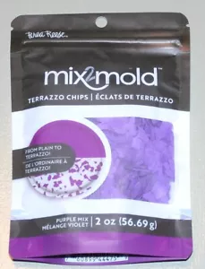 Brea Reese Mix 2 Formen Terrazzo Chips Lila - Bild 1 von 2