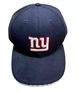 New York Giants NFL Ball Cap Navy Adjustable Twins Enterprise Wool - Picture 1 of 6