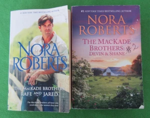 COMPLETE SET THE MACKADE BROTHERS SERIES BY NORA ROBERTS - 4 NOVELS IN 2 PB VOLS - Picture 1 of 4