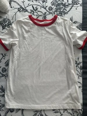 Camiseta Raglán Jumping Beans Boys, Blanca con Rojo, Talla 10  Foto 1 de 2