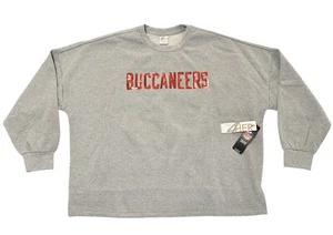 NWT G-III NFL Womens XL Tampa Bay Buccaneers Sweater Pullover Metallic Sequins - Picture 1 of 10