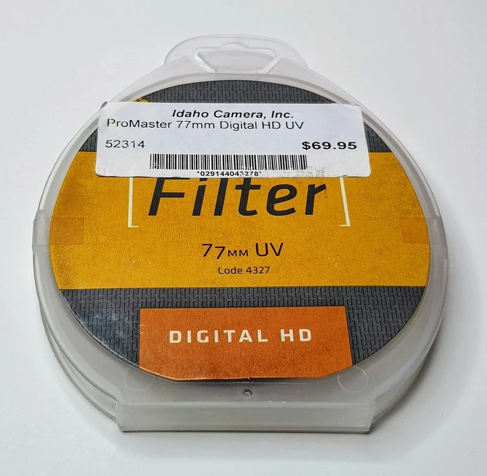 Genuine ProMaster 77mm UV Digital HD Glass Lens Filter Japan 77 mm Glass Safety - Image 1 of 2