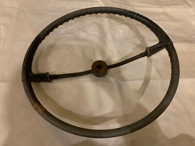1959 Cadillac Steering Wheel Two 2 Spoke Coupe Convertible - Image 1 of 4