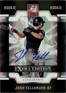 2009 Donruss Elite Extra Edition Baseball Card #95 Josh Fellhauer Auto /494