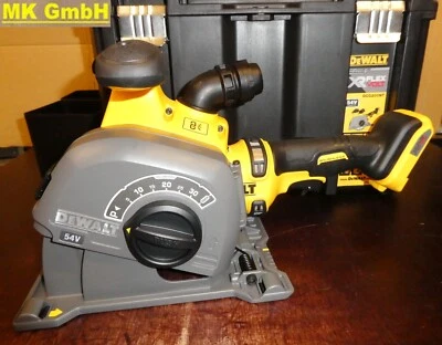 DeWALT DCG 200 NT Cordless Wall Chaser 54V, DCG200 NT, 2x Diamond Disc + Accessories - Image 1 of 4