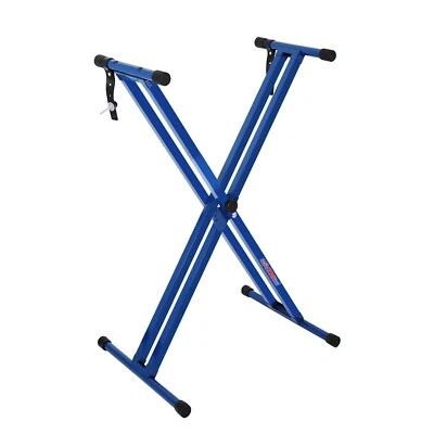 5 Core Keyboard Stand Dual X Shape Adjustable Foldable Key Board Pianos Stands - Image 1 of 4