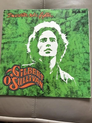 GILBERT OSULLIVAN " I,M A WRITER NOT A FIGHTER " 1973 MAM LABEL LP + INSERT  - Image 1 of 4