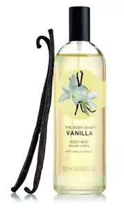 2 X The Body Shop Vegan Vanilla Body Mist For Women, 100 ml Fast Shipping - Picture 1 of 3