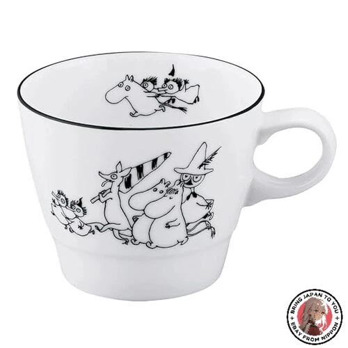 NEW MOOMIN 80th Anniversary Breakfast Mug 300ml Diameter 10x8cm 80th Anniversary - Image 1 of 1