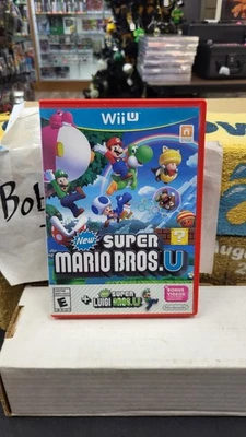 NEW SUPER MARIO BROS U + SUPER LUIGI NINTENDO WII U VIDEO GAME IN BOX NO MANUAL - Image 1 of 4