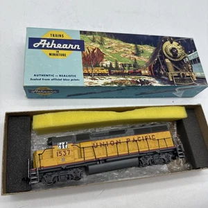 Athearn Ho Scale Union Pacific #1537 GP- 60 Powered Locomotive DC Powered - Picture 1 of 12