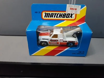 matchbox  GMC wrecker franks towing no25 - Image 1 of 2