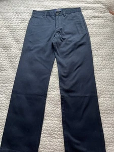 Polo Ralph Lauren Classic Dress Pants Navy Blue Youth Size 12 Boys EUCondition - Picture 1 of 16