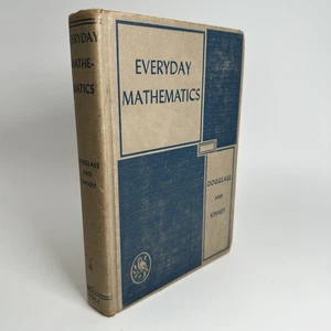 Everyday Mathematics 1940 Douglass Kinney Louisiana School Textbook Vintage Holt - Bild 1 von 18
