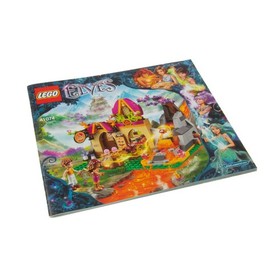 1x Lego Building Instructions Booklet Elves Azari and the Magic Bakery 41074