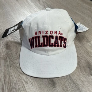 Vintage Starter Arizona Wildcats Arch Snapback Hat NEW College White Cap - Picture 1 of 7
