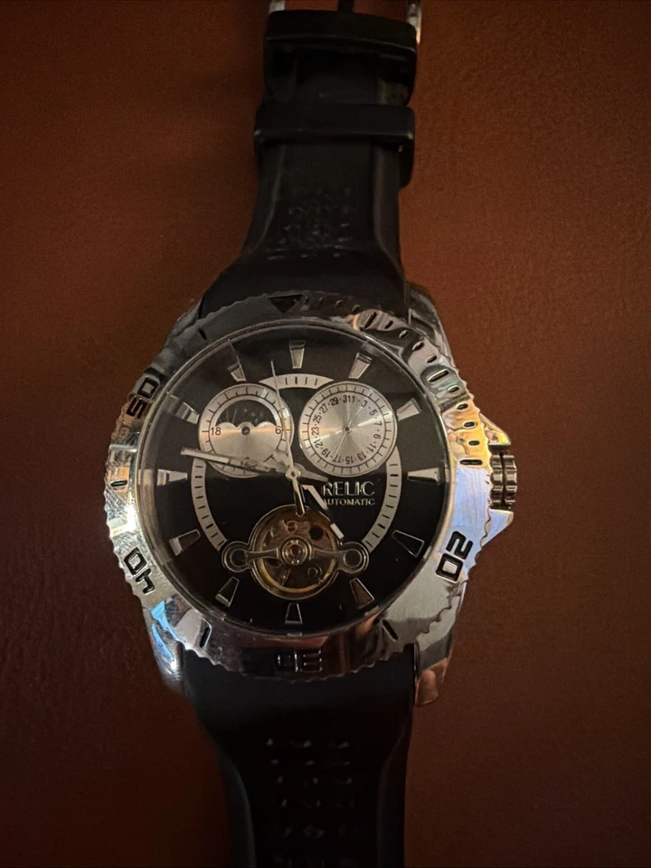 Relic Mens Automatic Moonphase Watch - Image 1 of 4