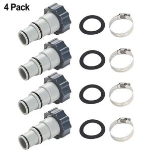 Enhance Your Pool System with Threaded Hose Adapter Fits For Intex Pools - Picture 1 of 36