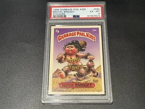 1985 Garbage Pail Kids OS2 BRUTAL BRIDGE # 56b PSA 6 EX-MT FREE SH - Picture 1 of 2