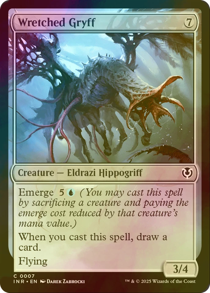 MTG Wretched Gryff FOIL INR - Image 1 of 1