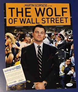 Leonardo DiCaprio The Wolf Of Wall Street signed Autogramm 11x14 Foto ACOA - Bild 1 von 1
