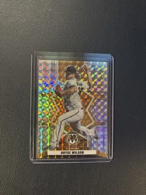 2022 Panini Mosaic - Bryse Wilson Parallel #95 In Sleeve - Image 1 of 2