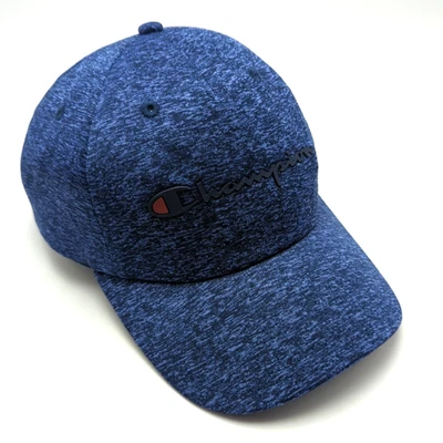 Champion Sombrero Ligero Azul Moteado Gorra Ajustable Elevada Goma Logo Foto 1 de 4
