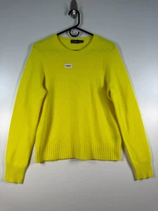 Polo Ralph Lauren Damen Rundhalspullover Wolle Kaschmir Pulli gelb Gr. XL - Bild 1 von 9