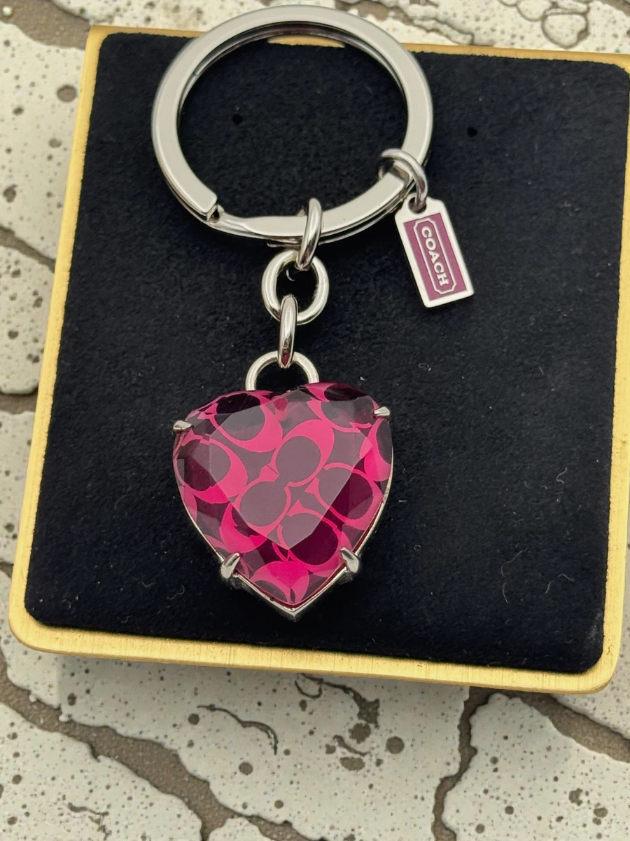 Coach Heart Key Chains, Rings & Finders for Women for sale - eBay