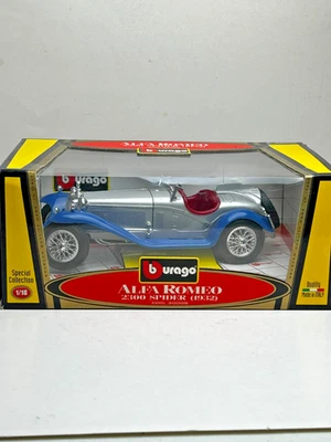 Alfa Romeo 2300 Spider Burago 1932 escala 1:18 con caja original Foto 1 de 4