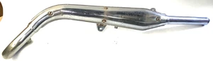 Suzuki TC90 TS90 Exhaust Muffler Head Pipe Header w/silencer OEM vintage baffle - Picture 1 of 19