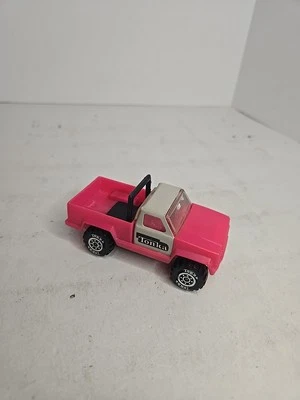 Camioneta pickup vintage 1978 pequeña Tonka rosa de juguete hecha en Estados Unidos Foto 1 de 4