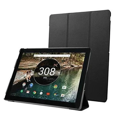 Funda inteligente para tablet Google Pixel C 2015 lanzamiento 10,2 pulgadas, ultra delgada negra Foto 1 de 4